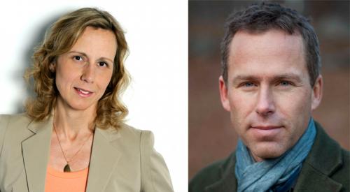 Kristina Lagerström och Erik Palm