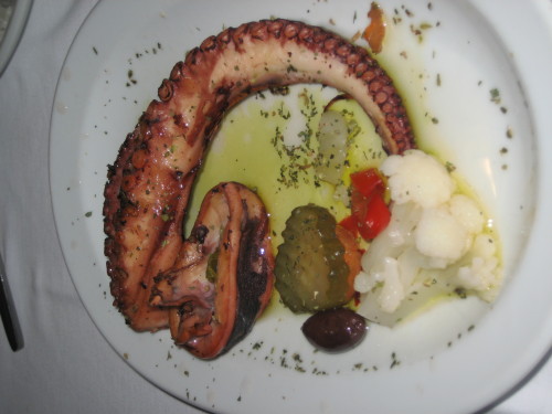 Delicious octupus