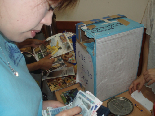Trying out the one euro box