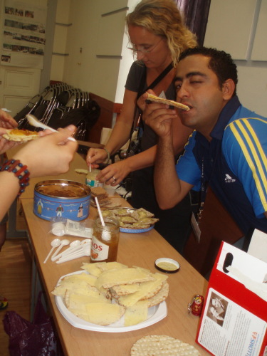 Ashraf really like swedish food