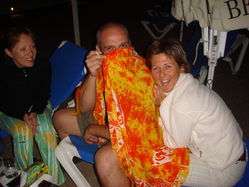 Night at the pool 1
