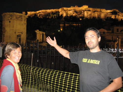 Athens by night