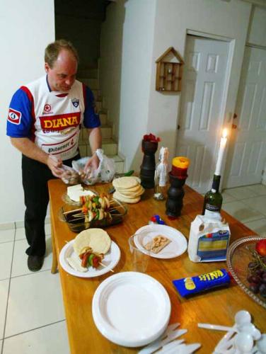 Förberedelser för fest