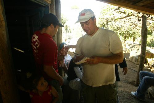 Reportern som vanligt på hugget...