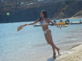 Beach tennis Erika style