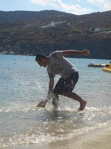 Beach tennis Mazen style