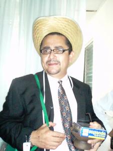 Jon med fina presenter