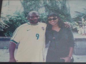 Felix med Tatyana Ali