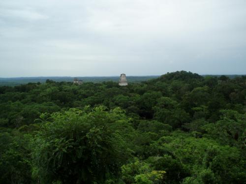 Utsikt från tempel IV