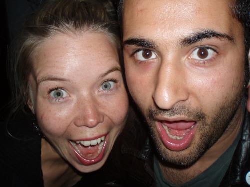 Jenina och Abbas var pepp