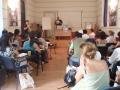 Vasilis is opening the conference