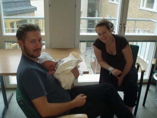 Hela familjen Andersson-Bångö