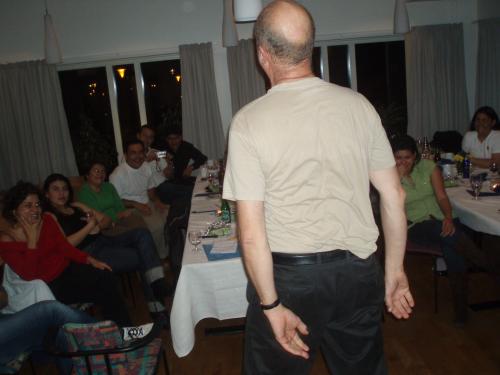 ...och sedan på ett annat språk.