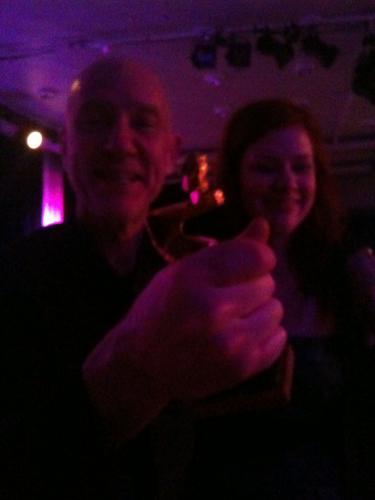 Hannes med sin spade