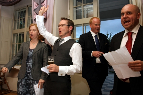 CC Campers med specialtillskott gjorde succé med ny version av The Bira Bira song