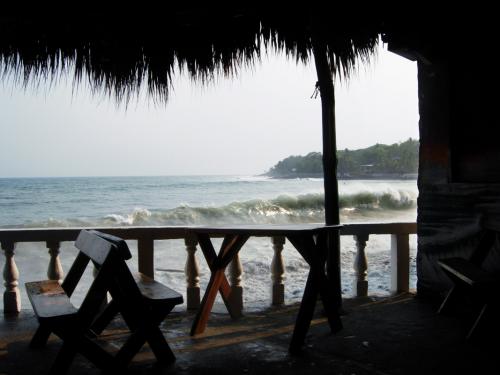 Stranden vid La Libertad