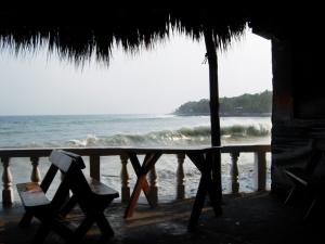 Stranden vid La Libertad